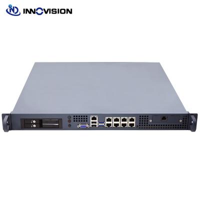 China High End Rack 1U Network Server 8Gbe LANs Firewall Server Xeon Processor EX1420-LN8F for sale