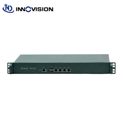 China High quality galvanized steel sheet standard 1U rack firewall server 4lan/network/barebone router for sale