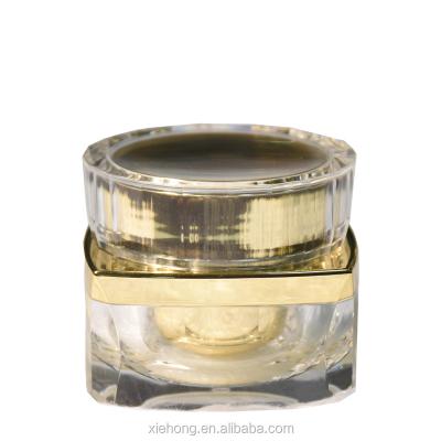 China Luxury Cosmetic Skin Care Cream Jar Acrylic Plastic 5g 10g 20g 30g 50g With Lid Custom for sale