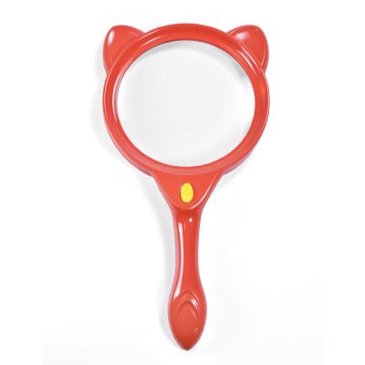 China Wholesale Customized Hand Held Acrylic 2x Optical Lens Used Magnifier Magnifying Glass for sale