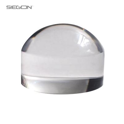 China PMMA 5X Paperweight 2 Inch Dome Acrylic Magnifying Glass Reading Magnifying Glass Half Ball Optical Lens By Acrylic for sale