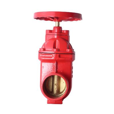 China Good Quality Malleable Iron Sells Well Seat Gate Valve Stem Resilient Rise Gate Valve for sale