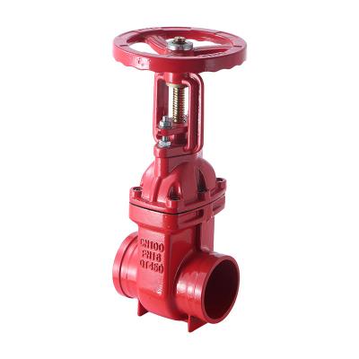 China Popular Hot Sale Ductile Iron Gate Valve Stem Resilient Rising Seated Gate Valve for sale