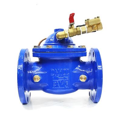 China 106X Iron Valve 106X Ductile Remote Hydraulic Solenoid Control Float Valve Directly General Wholesale Water Level Control Valve for sale