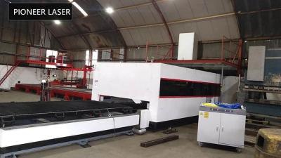 China 4000w Steel Laser Cutting Machine For 20mm Mild Steel Fiber Laser Cutting zu verkaufen