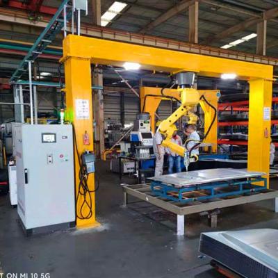 China 7 Axis Laser Welding Robot Automatic Fiber Laser Robotic Cutting Welding System for sale