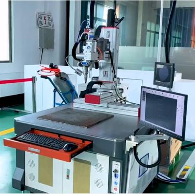 China 4 Axis CNC Seam Fiber Laser Welding System With 120J/20ms Single Pulse Energy for sale