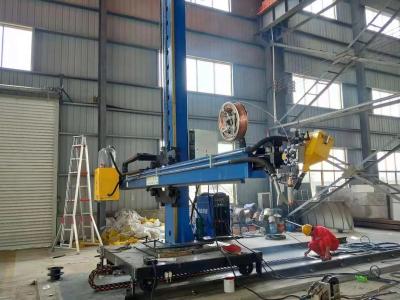 中国 High Productivity Welding Column Boom Electrical Rotating Tank Straight Seam Welding Machine 販売のため