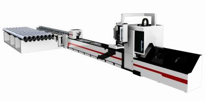 China High Speed Tube Laser Cutting Machine Pioneer Fiber Laser Tube Cutting Machines PFG-6020 for sale