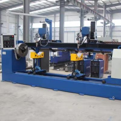 China Industrial Straight Seam Welding Machine Plasma SAW Roll Surfacing Automatic 4000KG Roll Cladding Welding Machine for sale