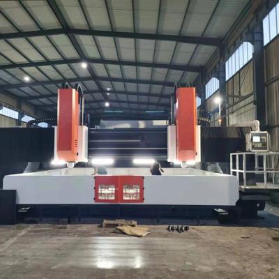 China Gantry Type CNC Drilling Machine Heavy Duty Plate Steel Sheet Drilling Hole Machine zu verkaufen