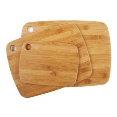 China Wholesale Cheap Solid Wood Bamboo Kitchen Wooden Cutting Board and Serving Board Set for sale