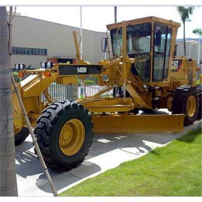 China cat second hand used 140H 14H /14G motor grader with ripper for sale in Africa second hand 1.9m Motor rollers; ³ for sale