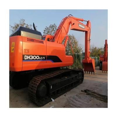 China Modern Mini Used Excavator Machine Dx 300 Doosan Parts Doosan 300Lc-7 Crawler Excavator For Sale 1.6mÂ ³ for sale