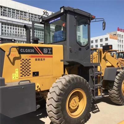 China Used construction machinery hotels/used Liugong Clg836 Front Wheel Loader heavy machine in dubai malasia south africa for sale for sale