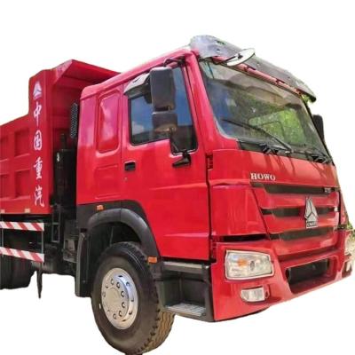 China Highly Recommended Used Howo AFRICA 10wheels Dump Truck Loader Truck For Sale > 8L for sale