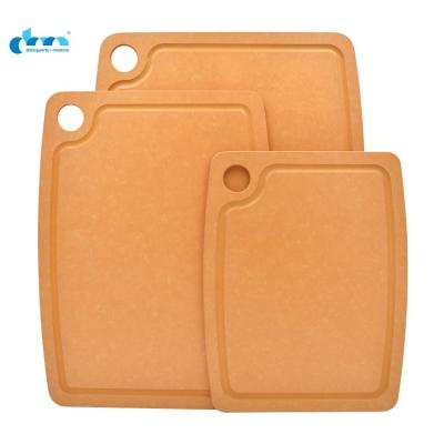 China Kitchen Tableware Factory Wholesale Price Viable Fiberboard Chopper Cutting Board with Customization Logo and Brand Card for sale