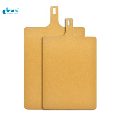 China Large Viable Cutting Board Kitchenware Factory Wholesales Woodgrain Serving Tray for sale