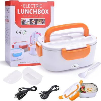 China Insulated Freshness Storage Keep Hot Electric Thermos Stainless Steel Lunch Box Kids Food Cool Storage Box for sale