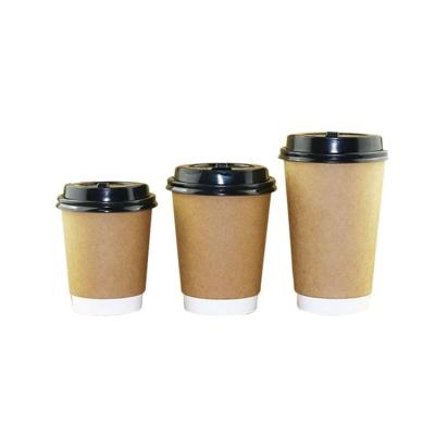 China High Quality Recyclable Customized Printed Custom Paper Cups With Logo Coffee Mugs Eco Friendly Disposable Paper for sale