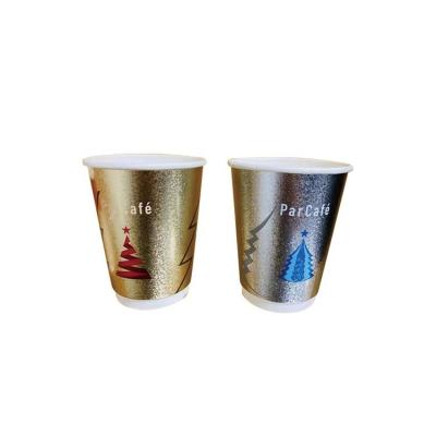 China Wholesale Recyclable Customized Printed 9/12/16/20oz Custom Paper Disposable Paper Cups For Hot/Cold Drinks With Lid for sale