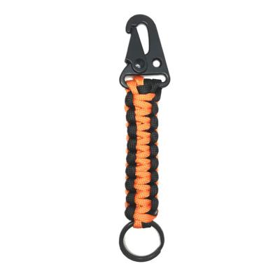 China With Eagle Mouth Buckle Paracord Cord Rope Military Emergency Knot Outdoor Main Chain Ring SurvivalKit Bottle Opener Camping Carabiner EDC Tool Kit for sale