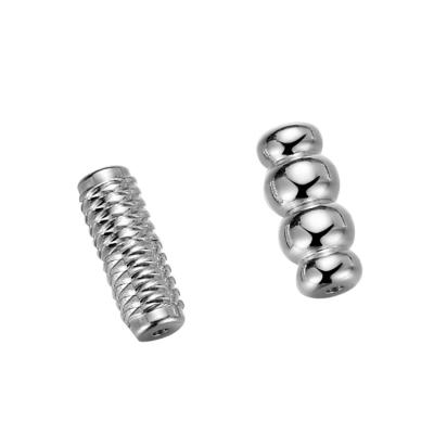 China Factory Made Popular Pearl Necklace Clasp Screw Clasp Bracelet Clasp For DIY Bracelet for sale