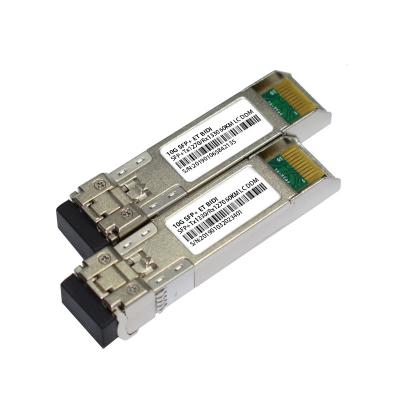 China FTTX 10G WDM BIDI SFP+ LC Connector 60km 1270nm / 1330nm SFP Module for sale