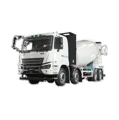 Chine Geely Télécommande M7E Pure électrique 8x4 camion de mélange 282 degrés de recharge à vendre