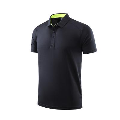 China Compressed Polyester And Spandex Blend Casual Wear Golf Polo Shirt For Men for sale