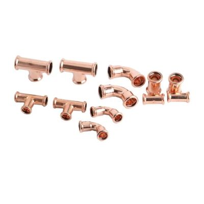 China EN1057 Potable Water Press Copper Fitting for sale