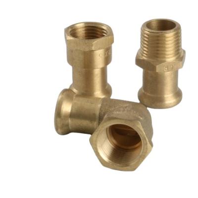 China Potable Water WRAS Brass V Press Fitting Profifitting Female Adapter for sale