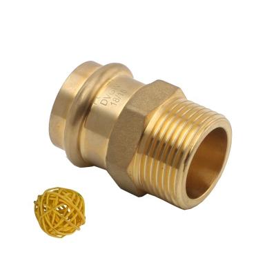 China Drinking Water Brass V-Profile Adapter With Female Threaded End for sale