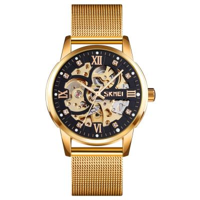 China Luxury Automatic Date Brand Stainless Steel Quartz Wrist Watch Rose Gold Watch with mov'nt relojes hombre 3atm automatic waterproof watches for sale