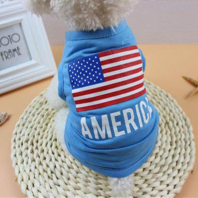 China Viable Wholesale Cute Fashion Pet Spring Summer Dog Clothes Small Dog Shirt for sale