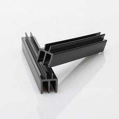 China Factory direct double casement window casement window price china factory plastic profile guide upvc window profile for sale