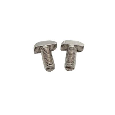 China Factory Equipment Stainless Steel Fastening Steel Passivation 304Stainless M8x20 T-bolt With Step for sale