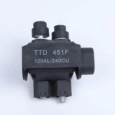 China TTD-451 power plant engineering clampFs insulating piercing type insulating piercing connector for sale