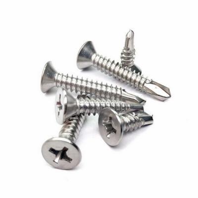 China Corroshield-Self-Drilling-Head General Self-Drilling Pan Stainless Steel Factory Industry Tapping Screws for sale