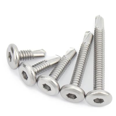 China M4.2 General Cross Recess Stainless Steel Factory Price Industry Head Flat Phillips Self Drilling Screw for sale