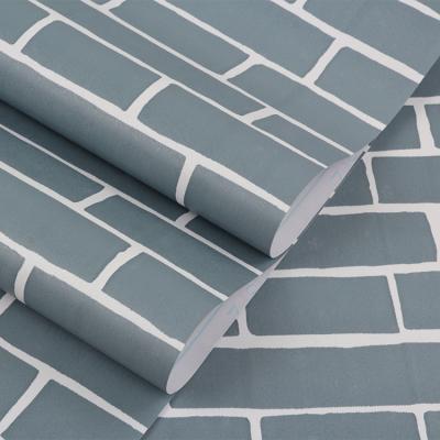 China Raincoat ; Fudi 5285 Self Adhesive Kitchen Brick 3D Home Bathroom Peel And Stick Wallpaper Stones Eco-friendly 45Cm for sale