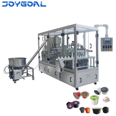 China Factory Price Shanghai Automatic Coffee Capsule Capsule Packing Machine Coffee Food Powder Filling And Sealing K Cup Speed for sale