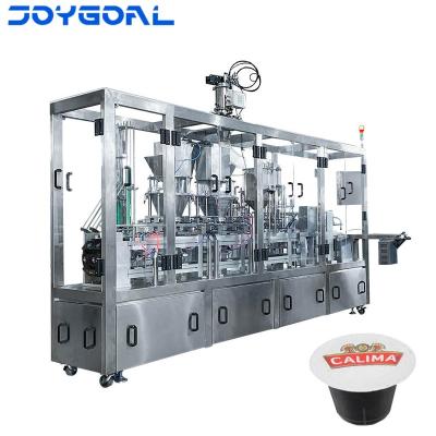 China Shanghai Machine Automatic Coffee Cup Food Capsule Filling And Sealing Machinery for sale