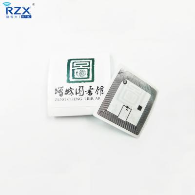 China Square 36*36MM F08 rfid label 13.56Mhz RFID waterproof/waterproof tag for warehouse management 1k byte rfid sticker for sale