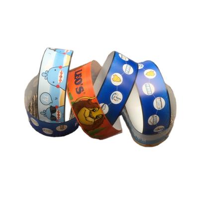 China High quality paper waterproof/waterproof 125kHz 13.56mhz RFID one time use in hospital RFID wristband for sale