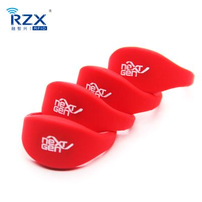 China Eco-friendly NFC Silicone Waterproof / Waterproof RFID Silicone Wristband Wristband for sale