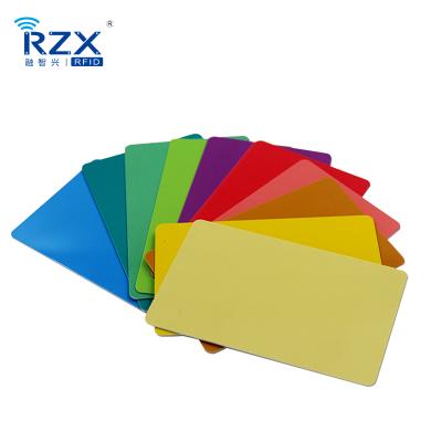 China Free Samples 125khz Waterproof/Waterproof NFC PVC Cards Blank RFID Cards Smart Card With Colorful Color for sale