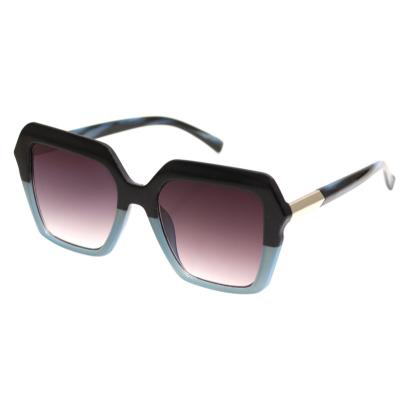 China Fashion Sunglasses New Trend Big Frame Women UV400 Protection UV Sunglasses for sale