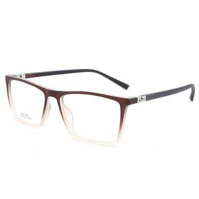 China For Reading Glasses 2023 Retro TR90 Men Square Business High Quality Shape Optical Frame Glass Eyewear for sale