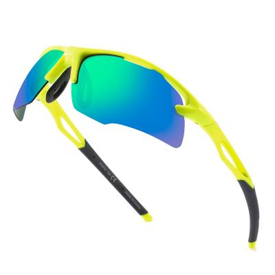 China Wholesale custom baseball logo protective glass sports cycling polarized sunglasses UV sunglasses for sale